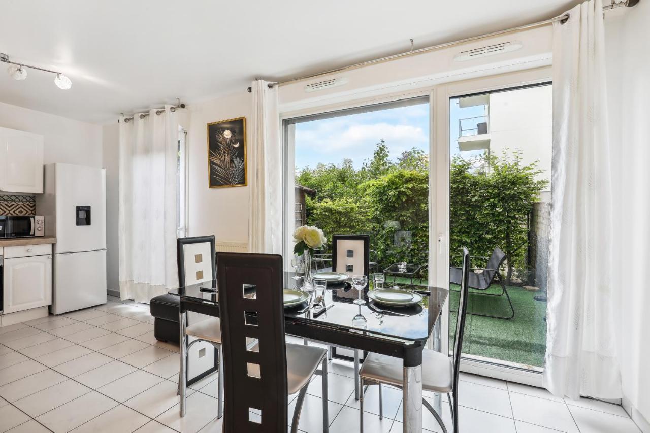 Apart-Chic-Les-Ulis With Balcon, Terrasse And Parking 雷祖里 外观 照片
