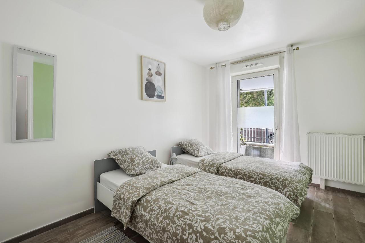Apart-Chic-Les-Ulis With Balcon, Terrasse And Parking 雷祖里 外观 照片
