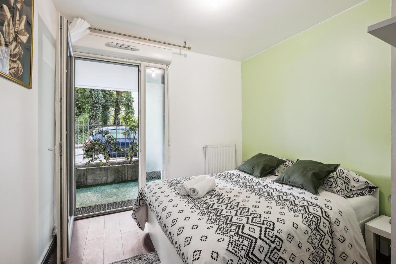 Apart-Chic-Les-Ulis With Balcon, Terrasse And Parking 雷祖里 外观 照片
